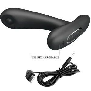 PRETTY LOVE - MASSAGEADOR VIBRATÃRIO ANAL E VAGINAL REMINTON PRETO